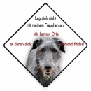 Aufkleber Scottish Deerhound0001